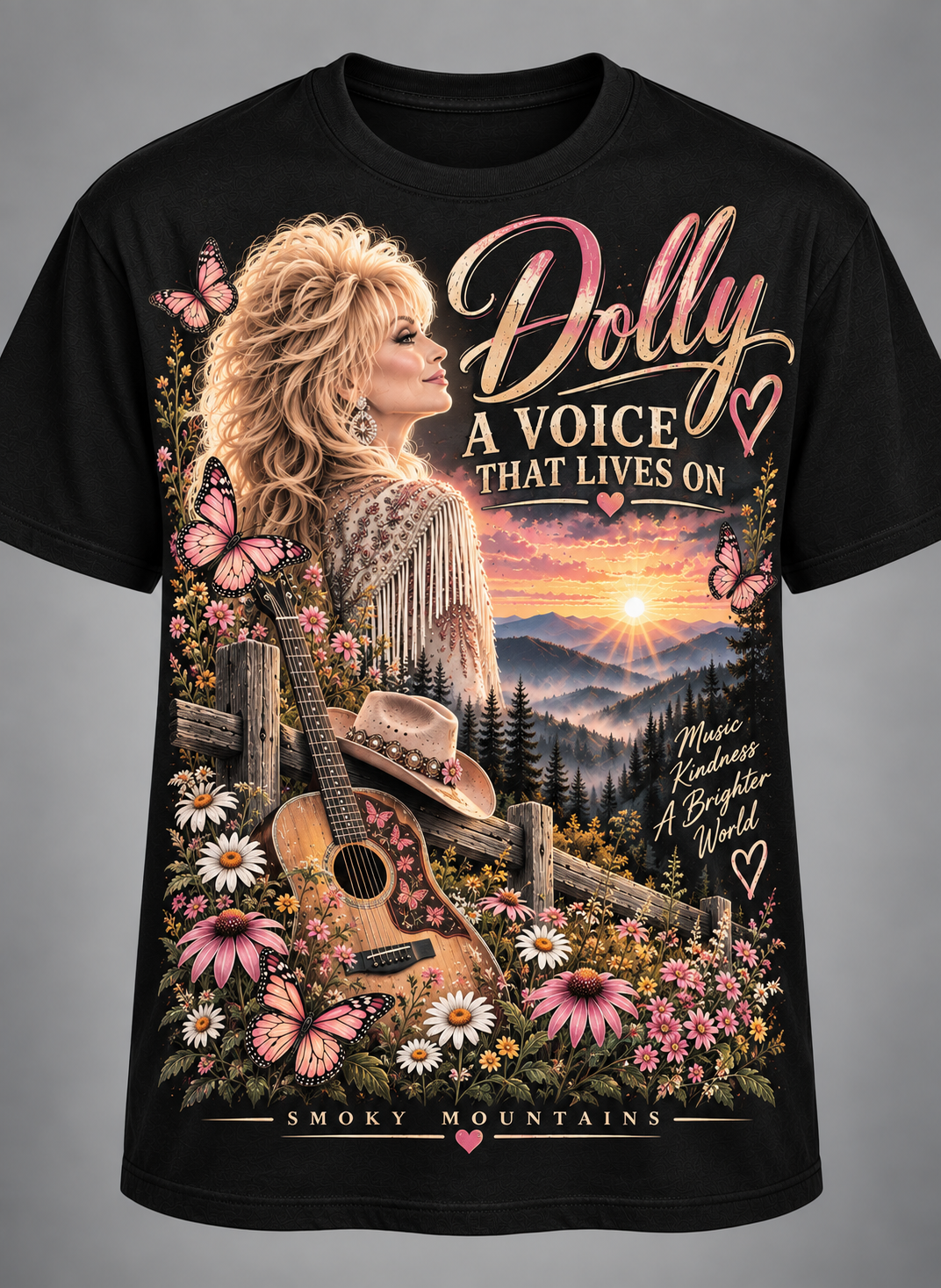 Forever in Our Hearts โ A Voice That Lives On Country Tribute Tee๐๐ฆ๐ธ